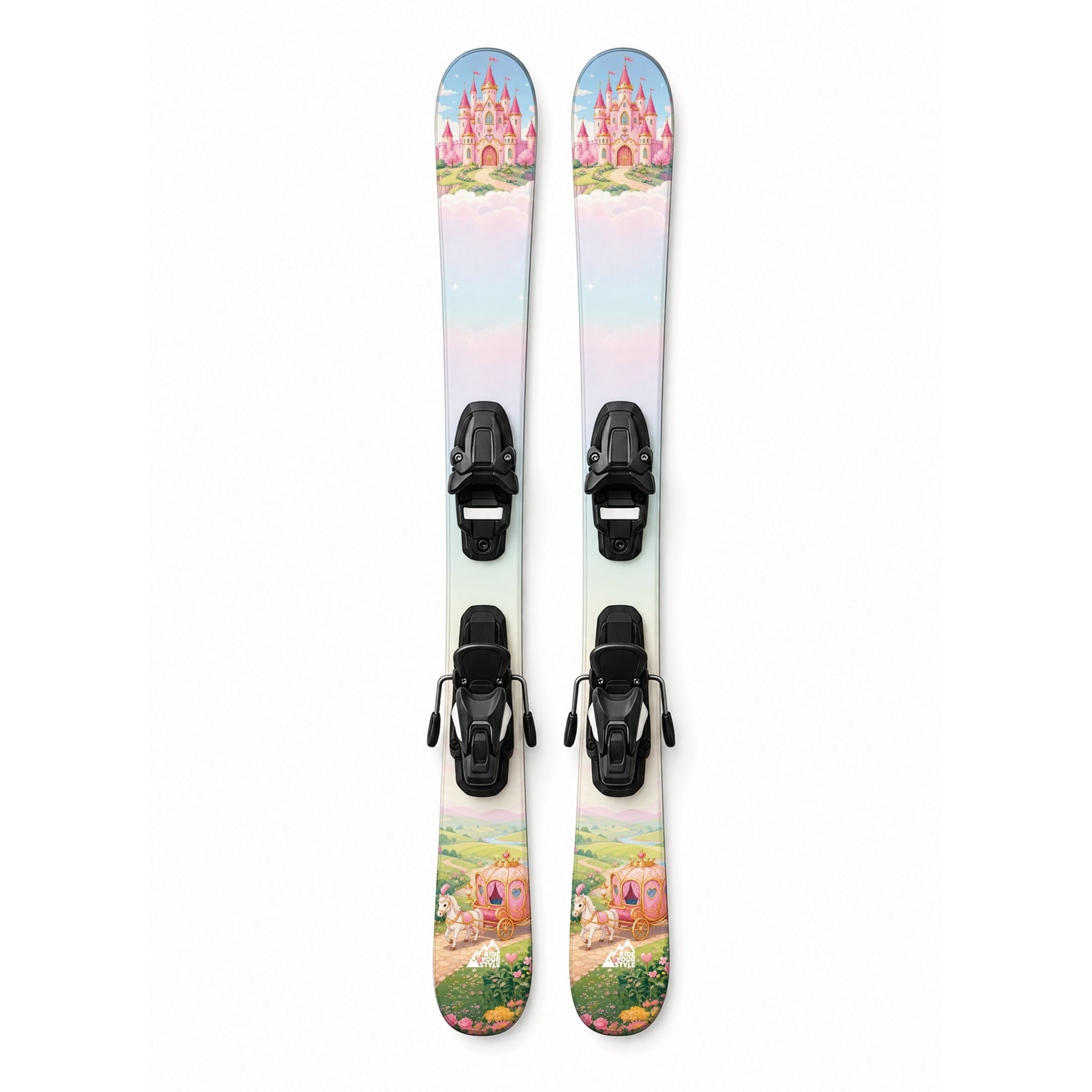 Kinder-Ski-Designfolie »Prinzessin« von RIDE YOUR STYLE – Prinzessinnen-Motiv