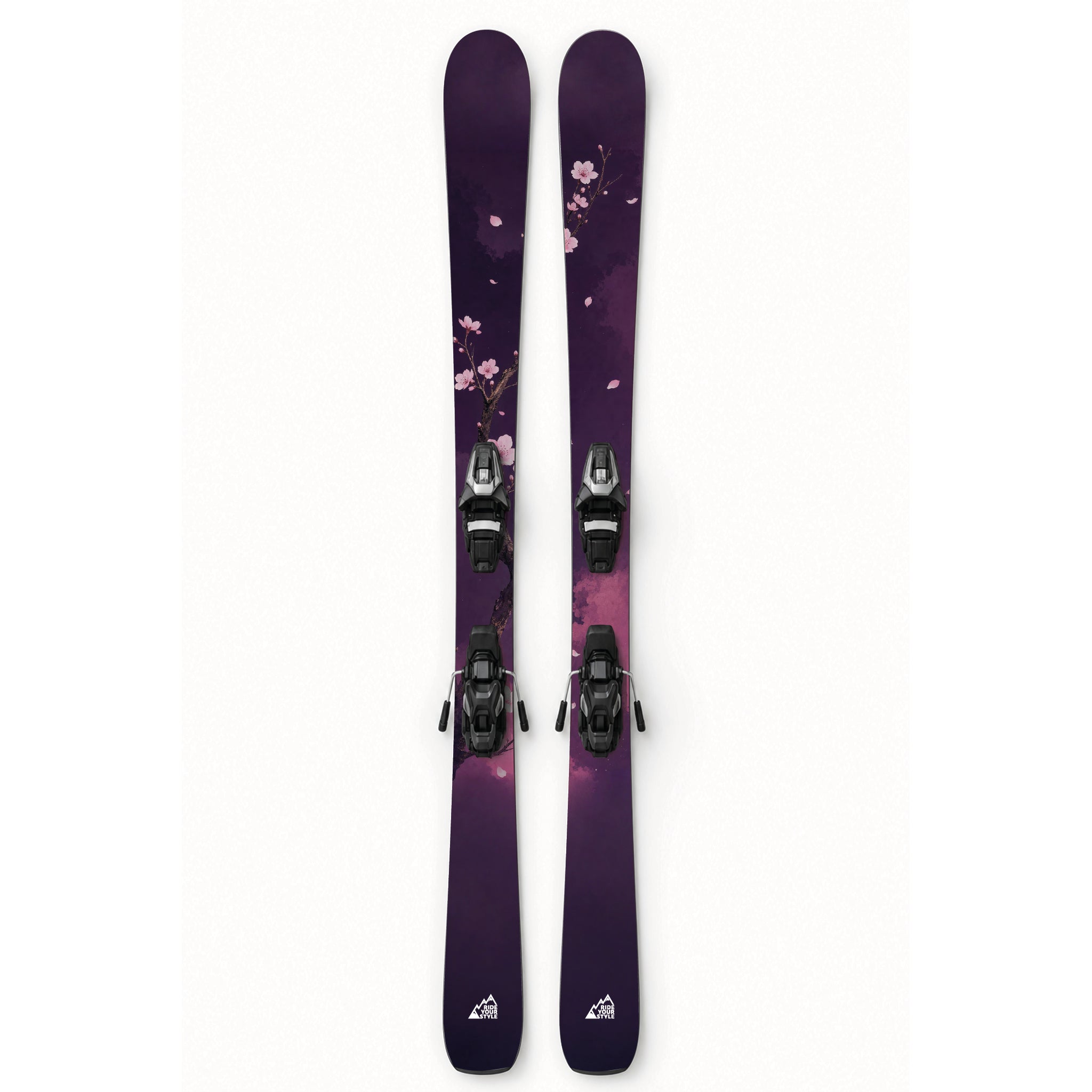 Ski-Designfolie »Sakura« von RIDE YOUR STYLE – Kirschblüten-Motiv
