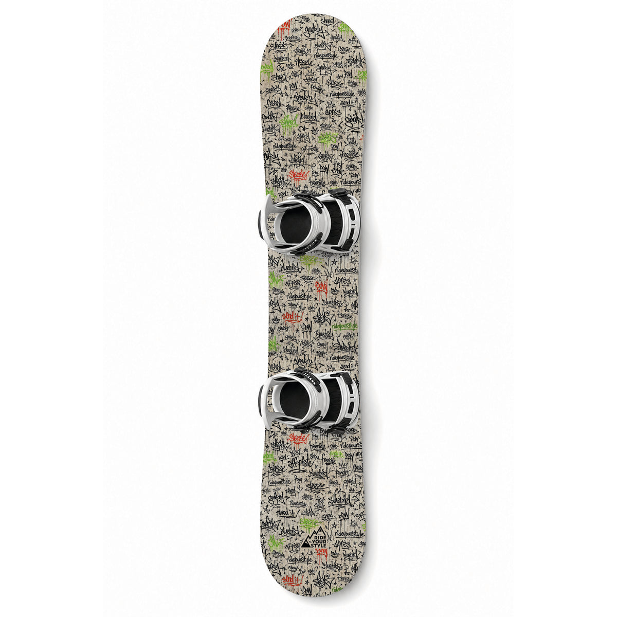 Snowboard-Designfolie »Streetart« von RIDE YOUR STYLE – Graffiti-Look