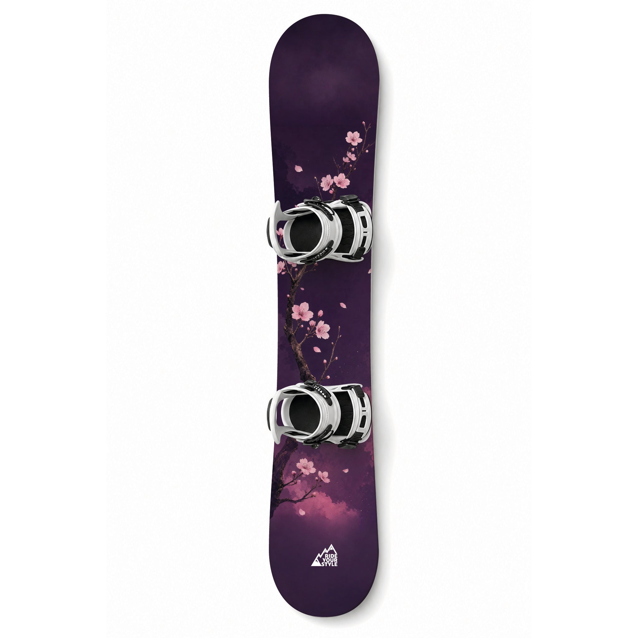 Snowboard-Designfolie »Sakura« von RIDE YOUR STYLE – Kirschblüten-Motiv