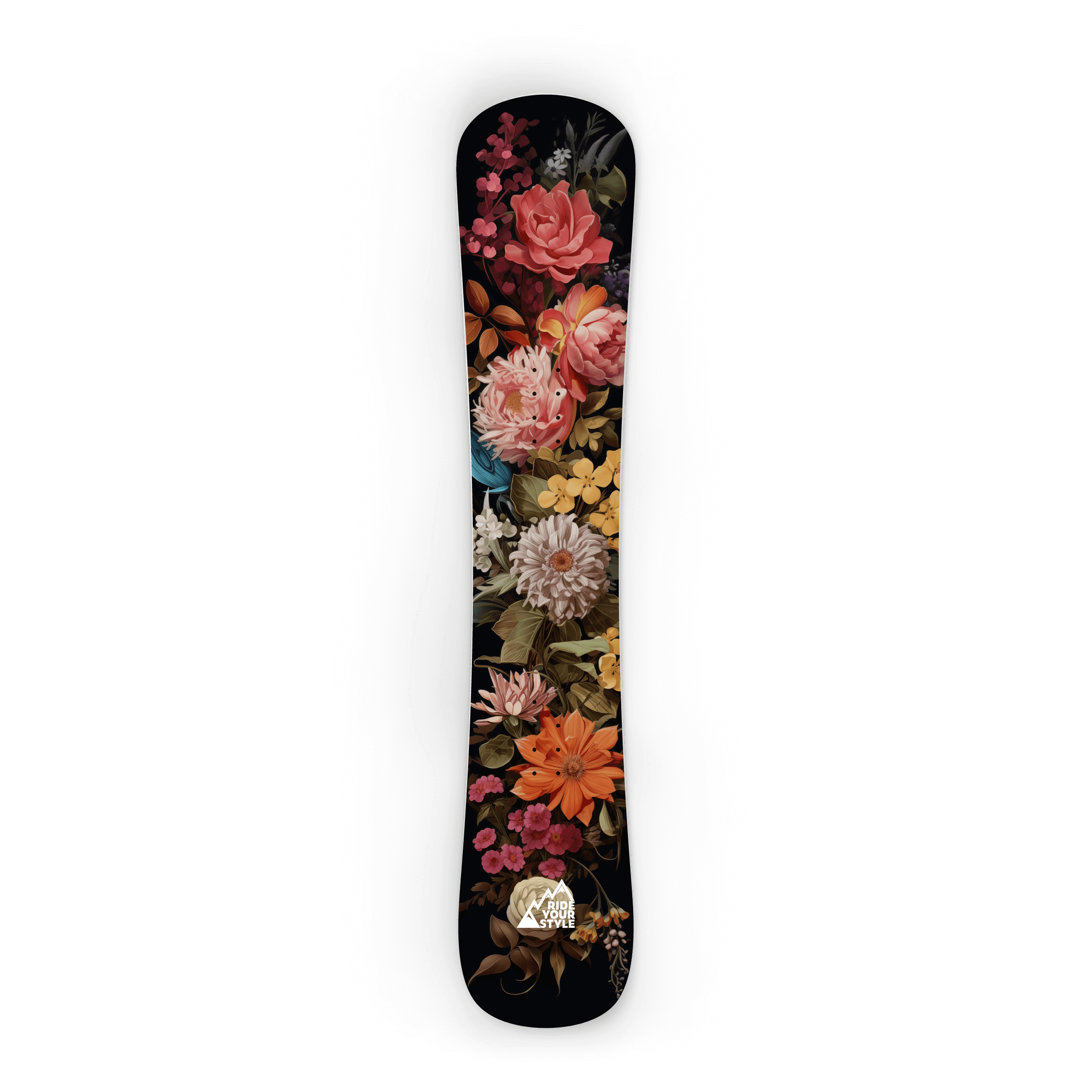 Snowboard Design "Floral"