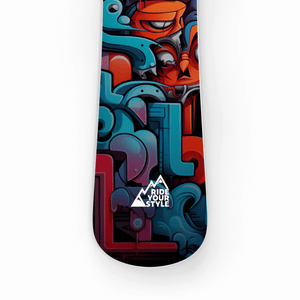 Snowboard Design "Graffiti"