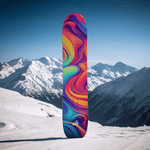 Lade das Bild in den Galerie-Viewer, Snowboard Design &quot;Bunt&quot;
