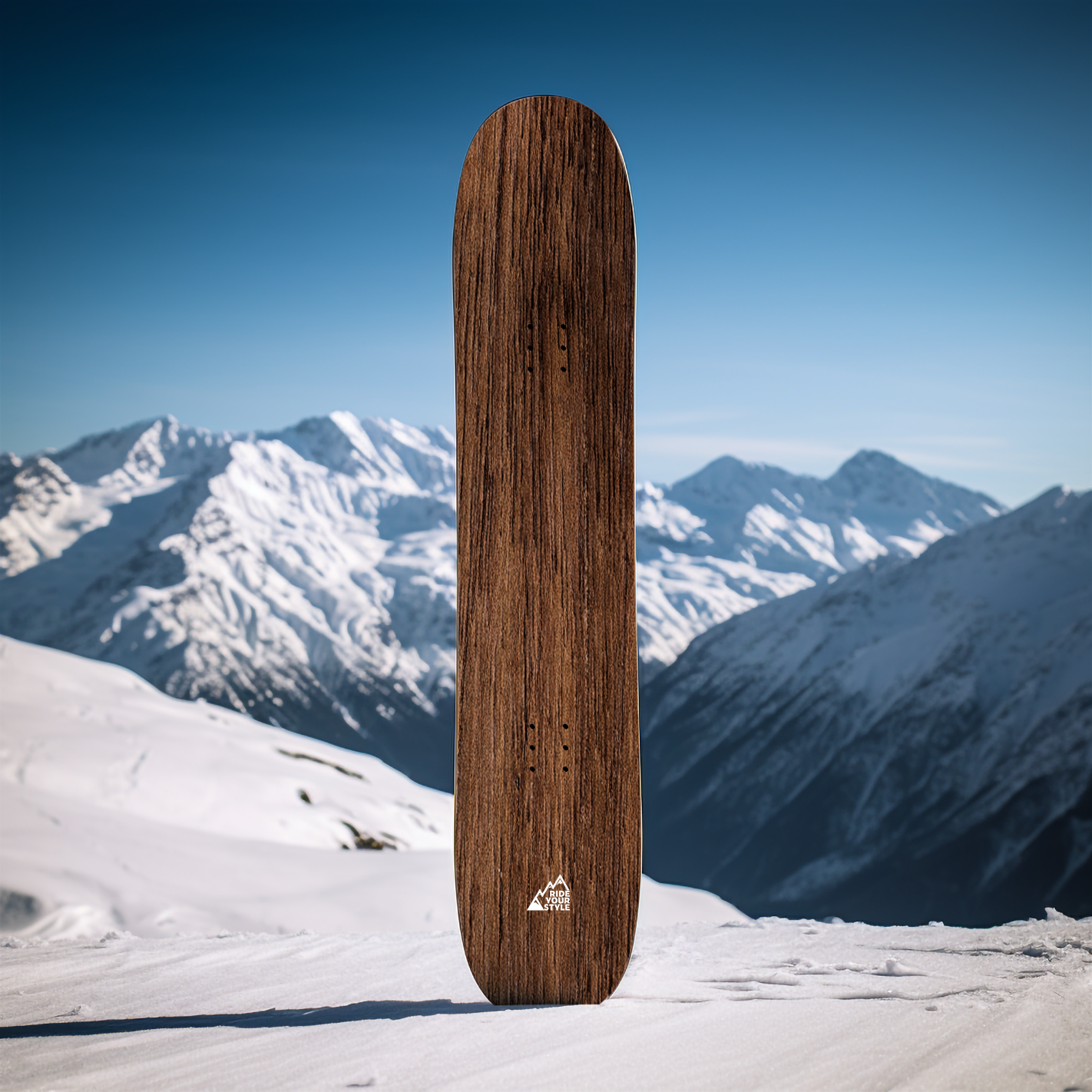 Snowboard Design "Holz"