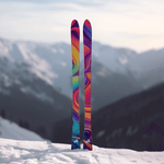 Lade das Bild in den Galerie-Viewer, Ski Design &quot;Bunt&quot;
