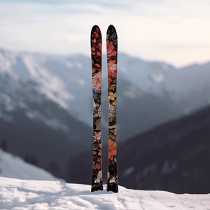 Ski Design "Floral"