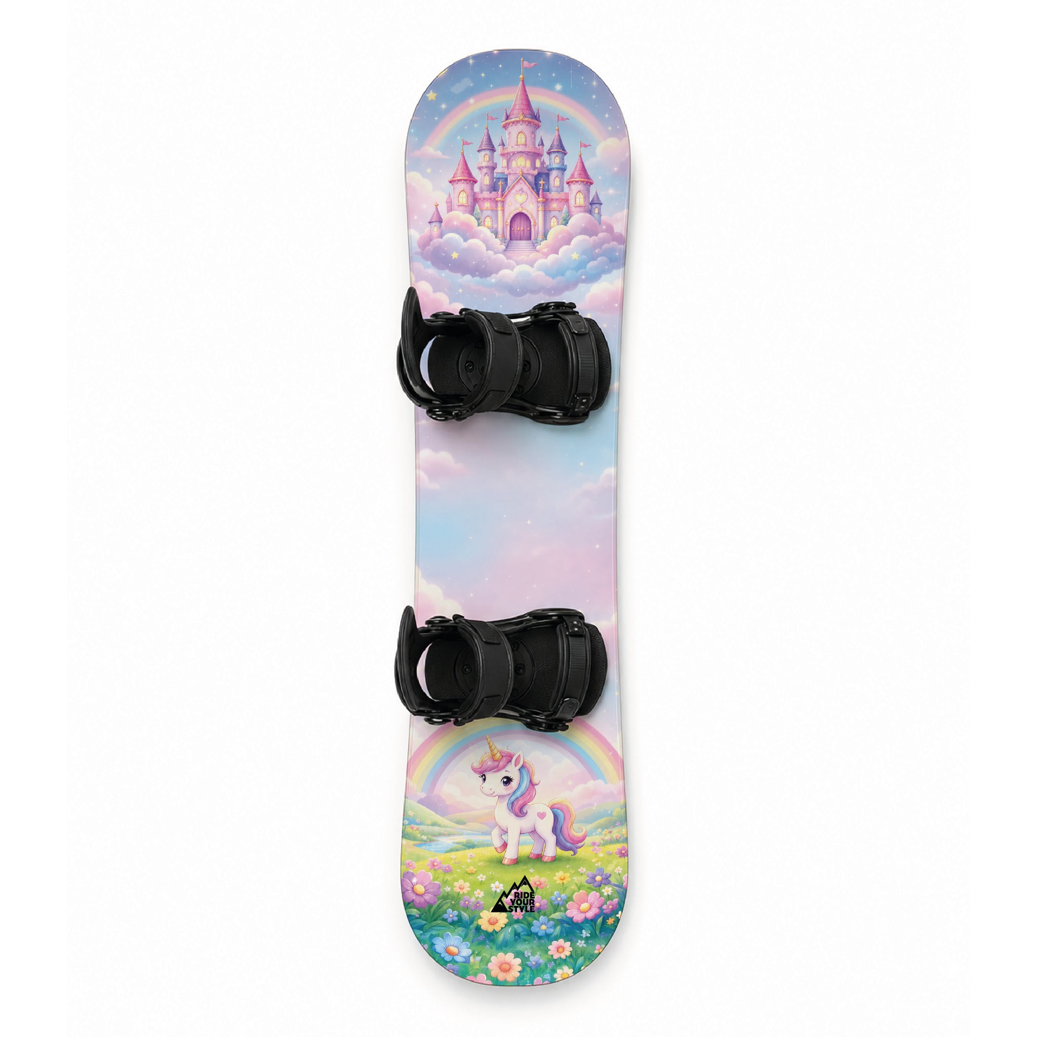 Kinder-Snowboard-Designfolie »Einhorn« von RIDE YOUR STYLE – Einhorn-Motiv
