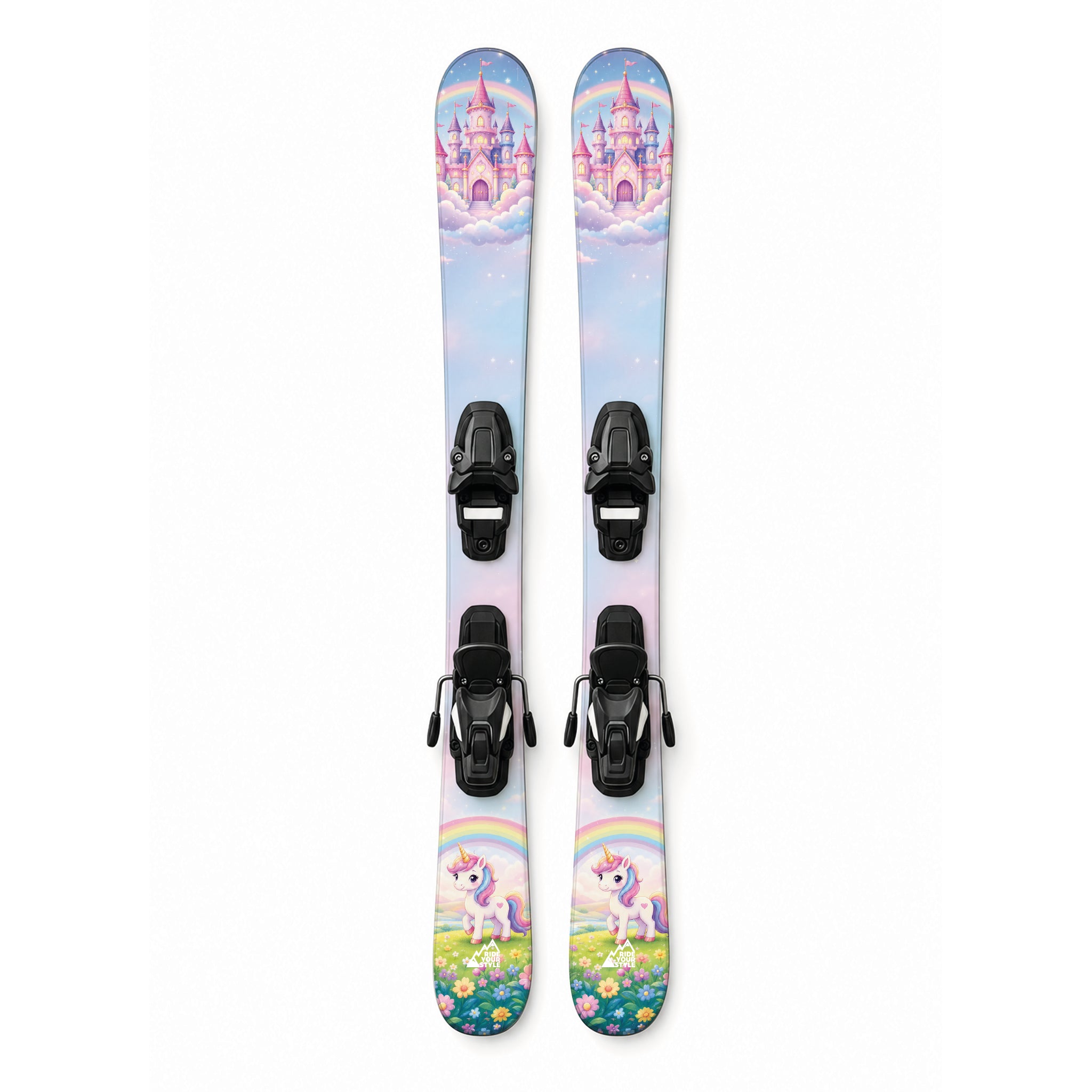 Kinder-Ski-Designfolie »Einhorn« von RIDE YOUR STYLE – Einhorn-Motiv