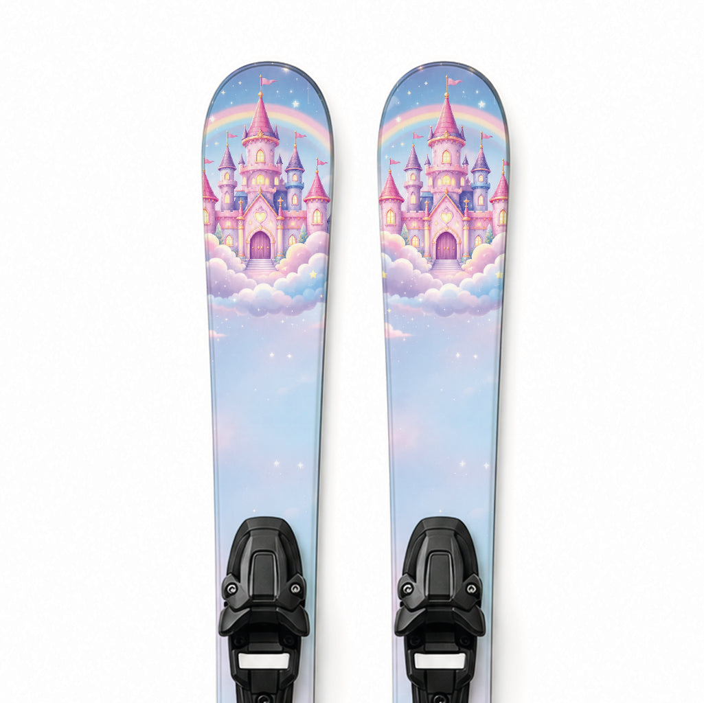 Kinder-Ski-Designfolie »Einhorn« – Detailansicht des Einhorn-Designs