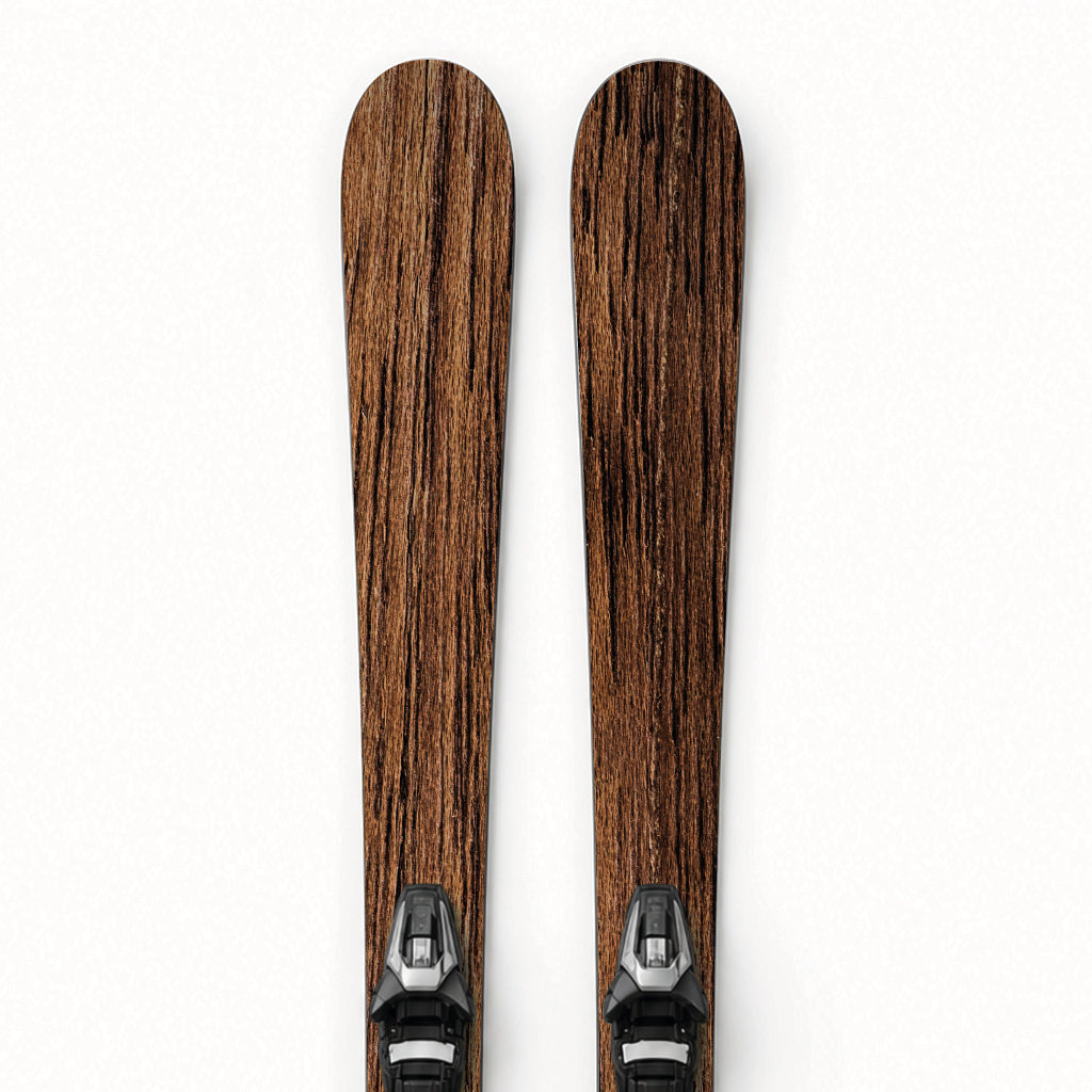 Ski-Designfolie »Chalet« – Detailansicht der Holzoptik