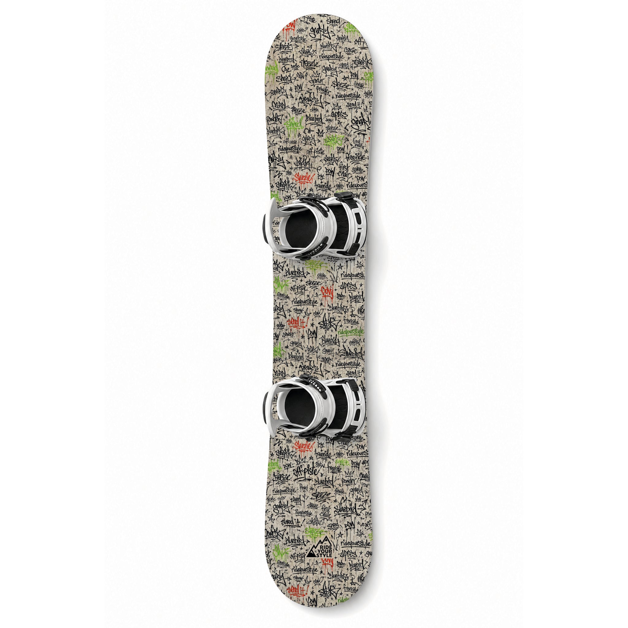 Snowboard-Designfolie »Streetart« von RIDE YOUR STYLE – Graffiti-Look