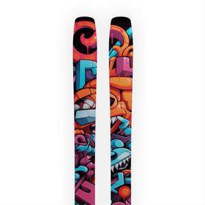 Ski Design "Graffiti"