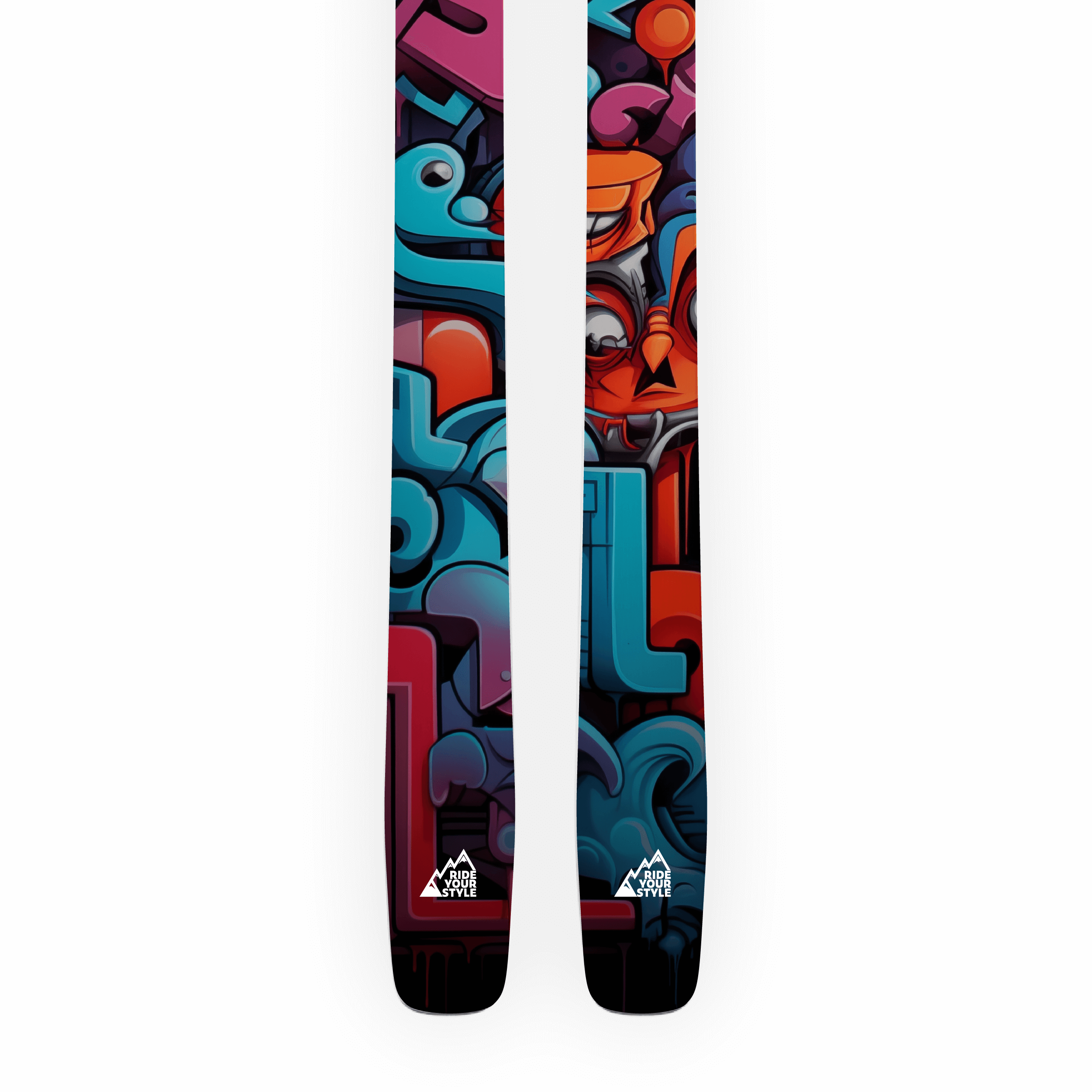 Ski Design "Graffiti"