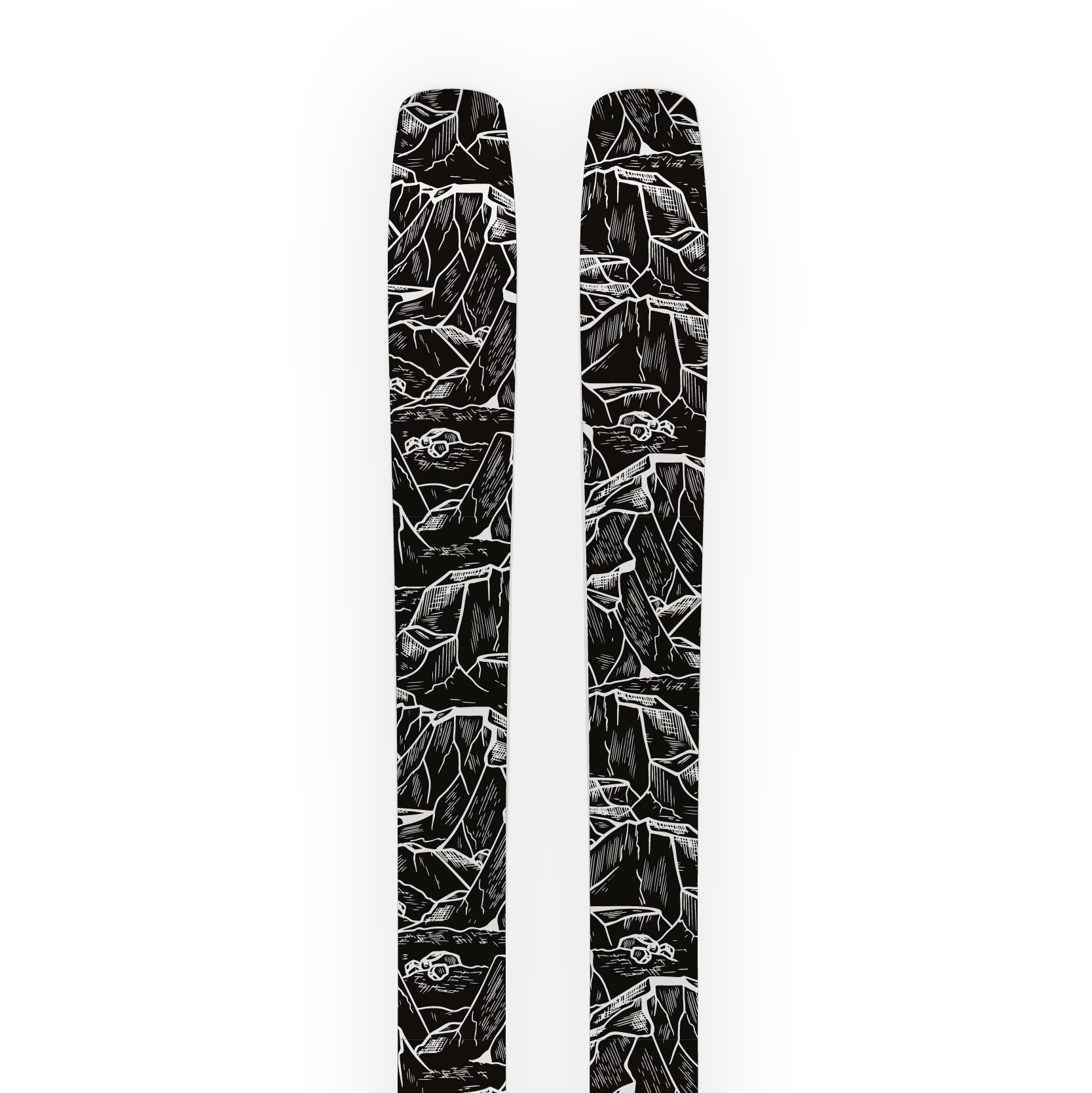 Ski Design "Berge"